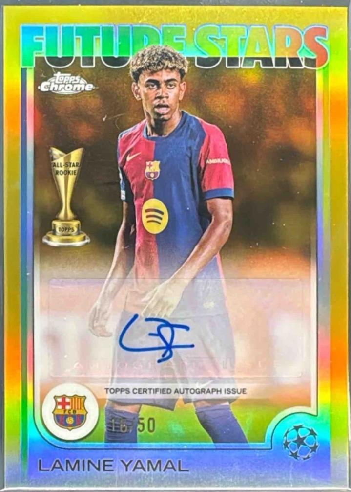 Lamine Yamal [Gold Refractor] #FSA-LY