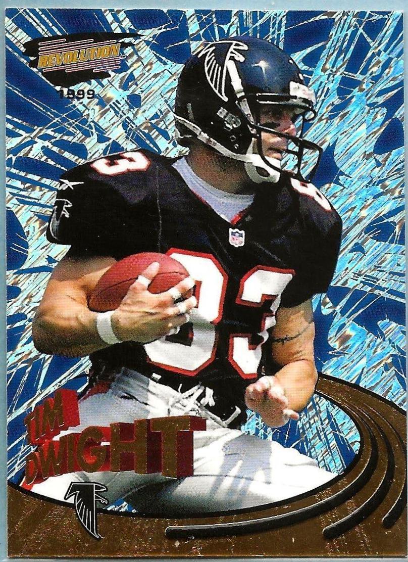 Tim Dwight #9 Football Cards 1999 Pacific Revolution