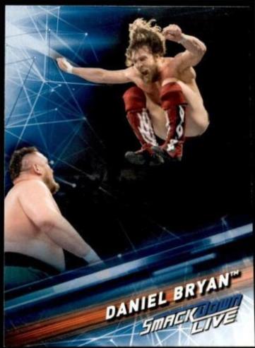 Daniel Bryan #20 Wrestling Cards 2019 Topps WWE Smackdown Live