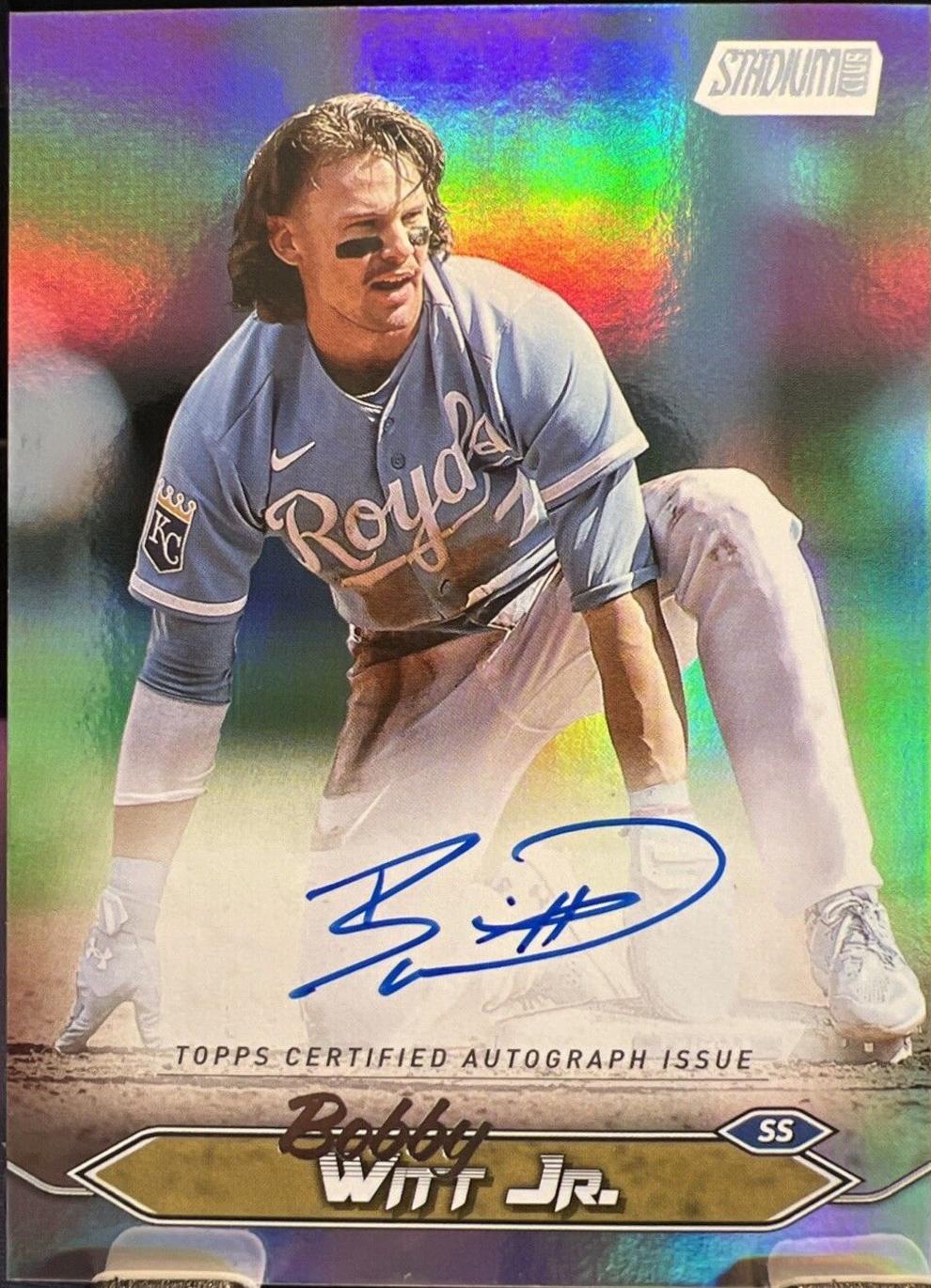 Bobby Witt Jr. [Rainbow Foilboard] #SCBA-BWJ Prices | 2024 Topps 
