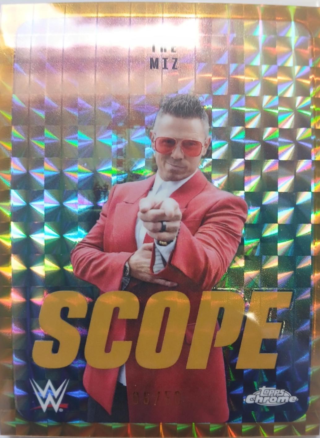 The Miz [Gold Geometric Refractor] #SCO-18