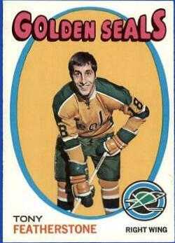 Tony Featherstone #106 Hockey Cards 1971 Topps