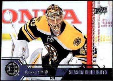 Tuukka Rask #529 Hockey Cards 2016 SP Authentic Upper Deck Update