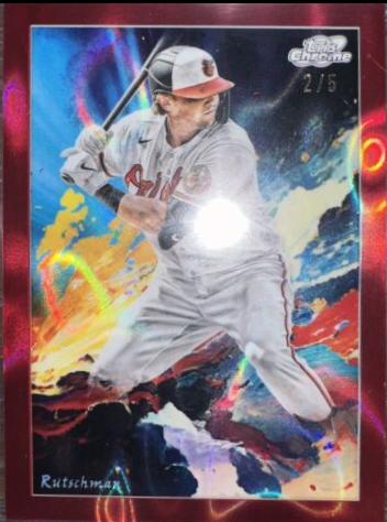 Adley Rutschman [Red Flare Refractor] #STN-21