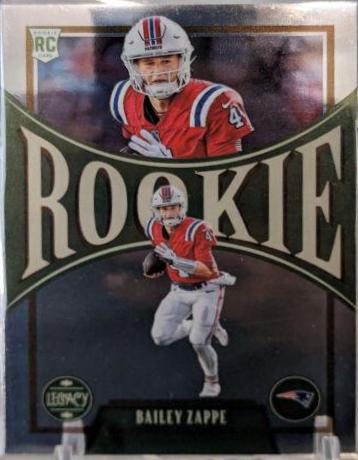 Bailey Zappe #218 Football Cards 2022 Panini Chronicles Legacy Update Rookies