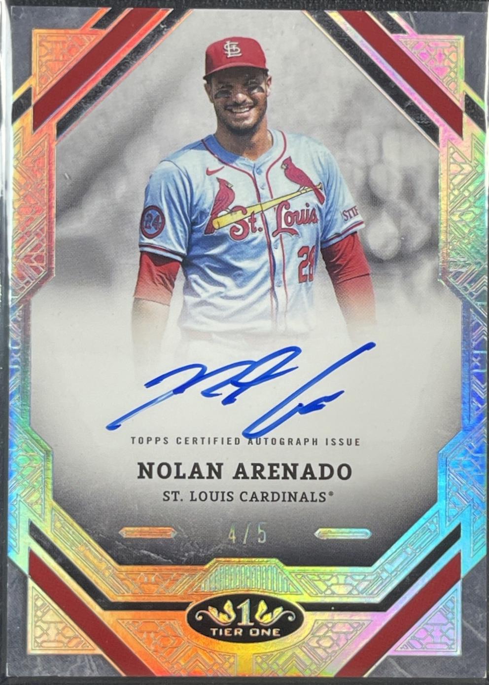 Nolan Arenado [Holo Silver Foil] #T1A-NA