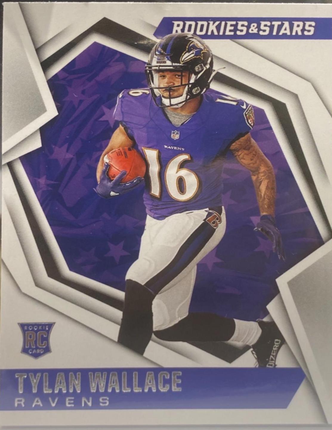 Tylan Wallace #126 Football Cards 2021 Panini Rookies and Stars