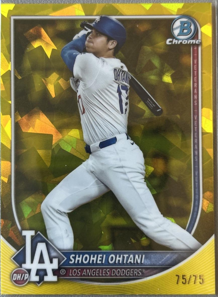 Shohei Ohtani [Yellow Sapphire] #17 Prices | 2025 Bowman Chrome