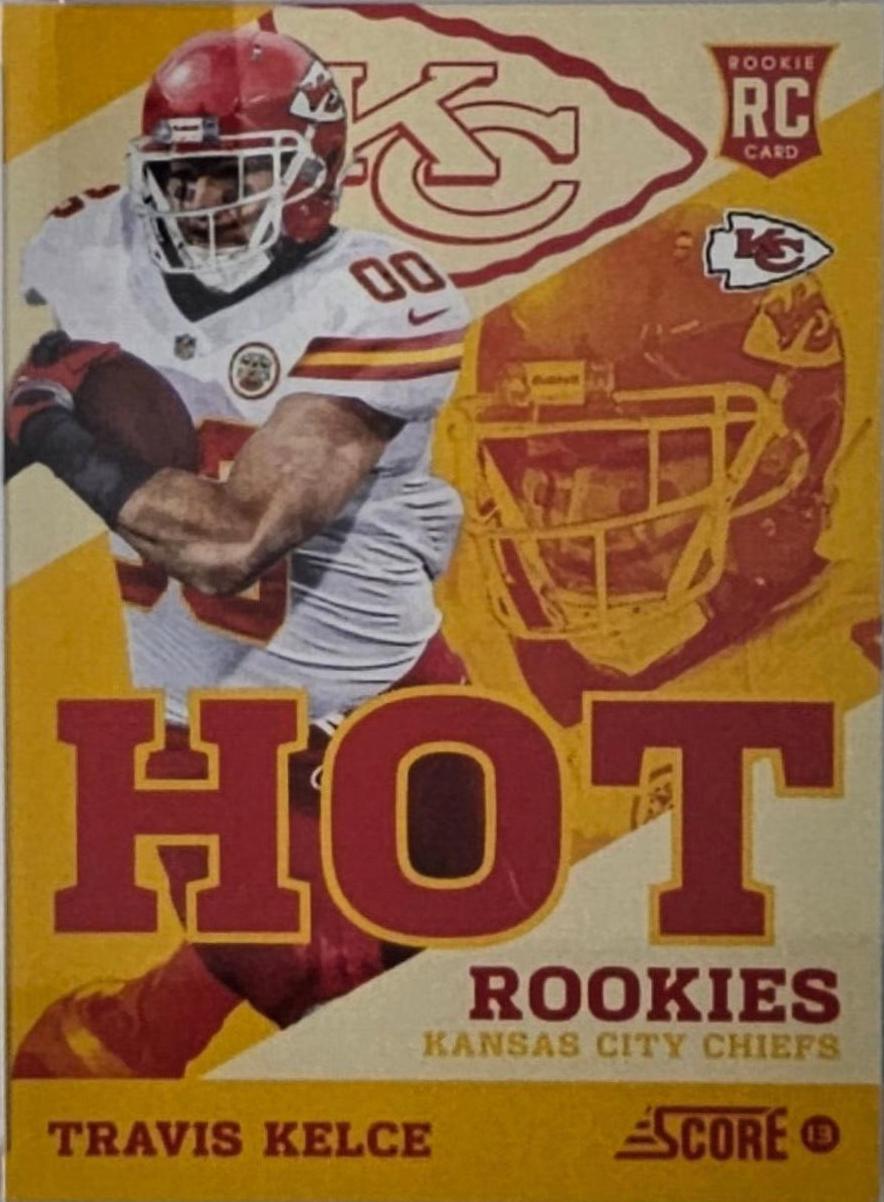 Travis Kelce #43 Football Cards 2013 Panini Score Hot Rookies