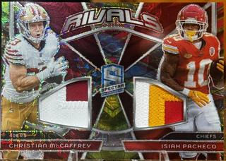 Christian McCaffrey / Isiah Pacheco