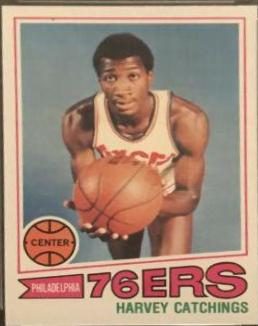 Harvey Catchings #81 Basketball Cards 1977 Topps