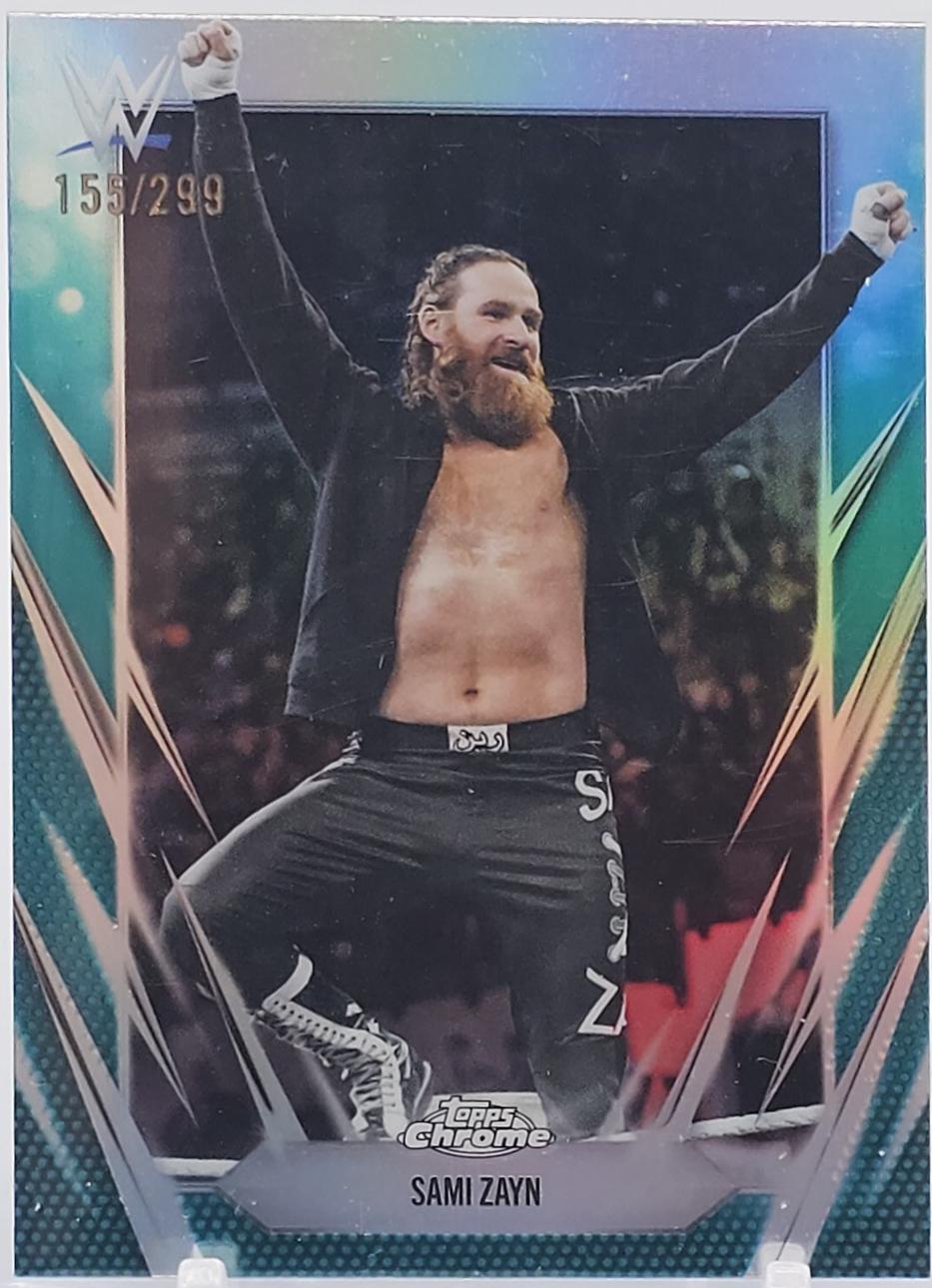 Sami Zayn [Teal Refractor] #67