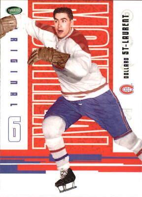Dollard St Laurent #55 Hockey Cards 2003 Parkhurst Original Six Montreal