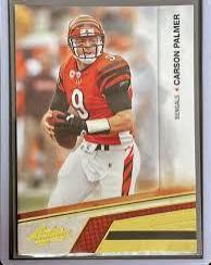 Carson Palmer #19 Football Cards 2010 Panini Absolute Memorabilia