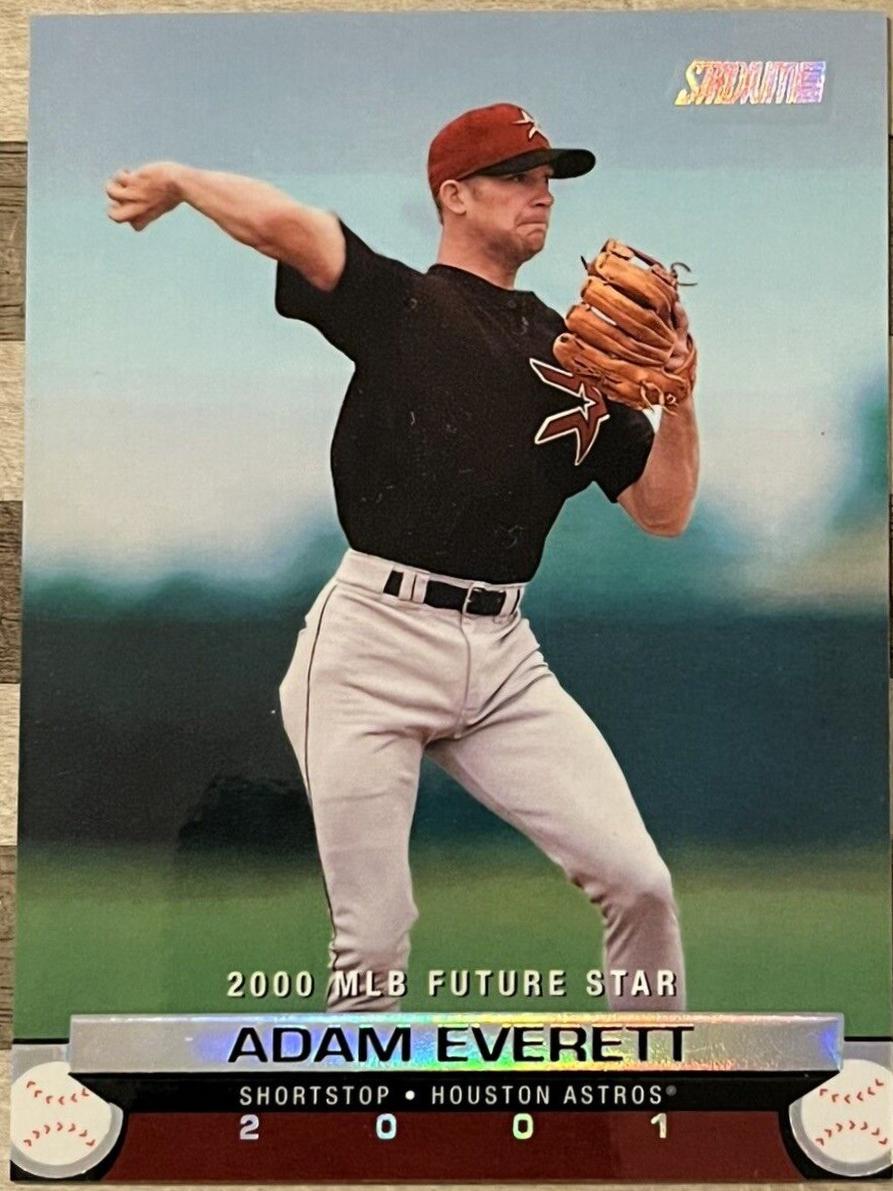 Adam Everett #181 Baseball Cards 2001 Stadium Club