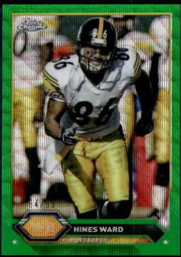 Hines Ward [Green Wave Refractor] #8
