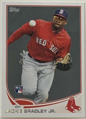 Jackie Bradley Jr. #382 Baseball Cards 2013 Topps