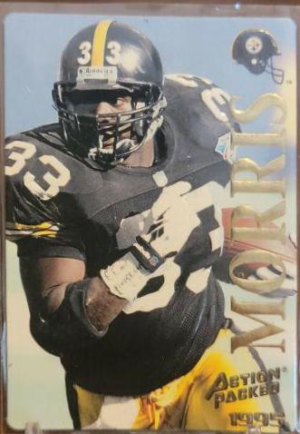 Bam Morris #22 Football Cards 1995 Action Packed