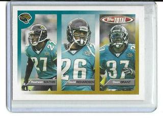 Deon Grant, David Richardson, Rashean Mathis