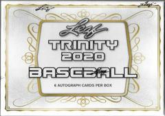 Hobby Box Baseball Cards 2020 Leaf Trinity Autographs Prices