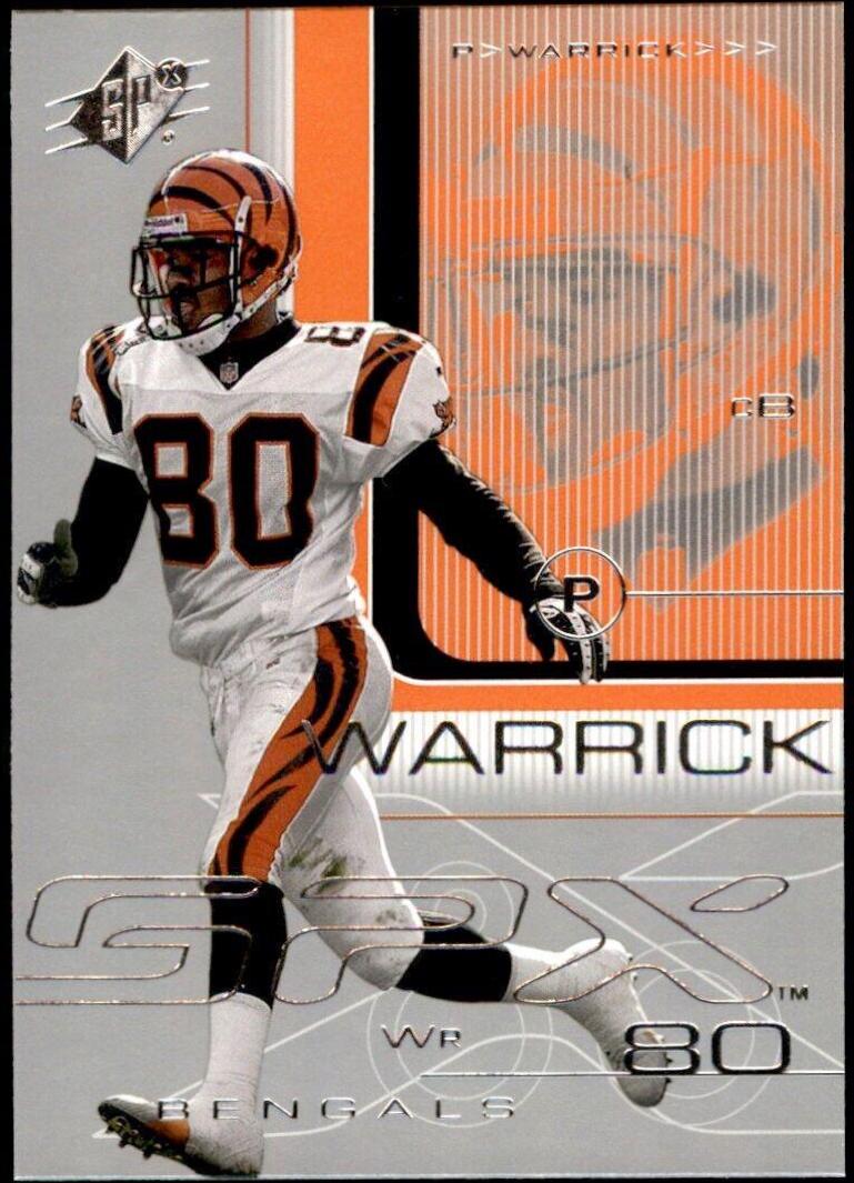 Peter Warrick #19 Football Cards 2001 Spx