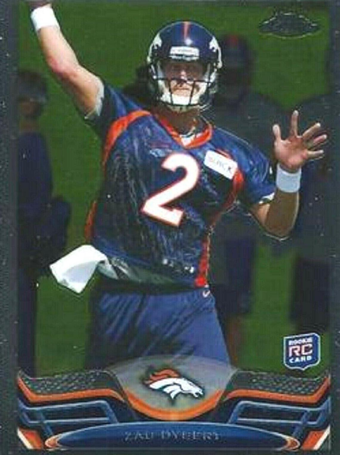 Zac Dysert #5 Football Cards 2013 Topps Chrome