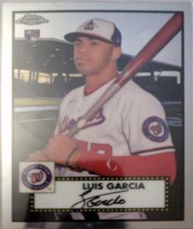 Luis Garcia #9 Baseball Cards 2021 Topps Chrome Platinum Anniversary