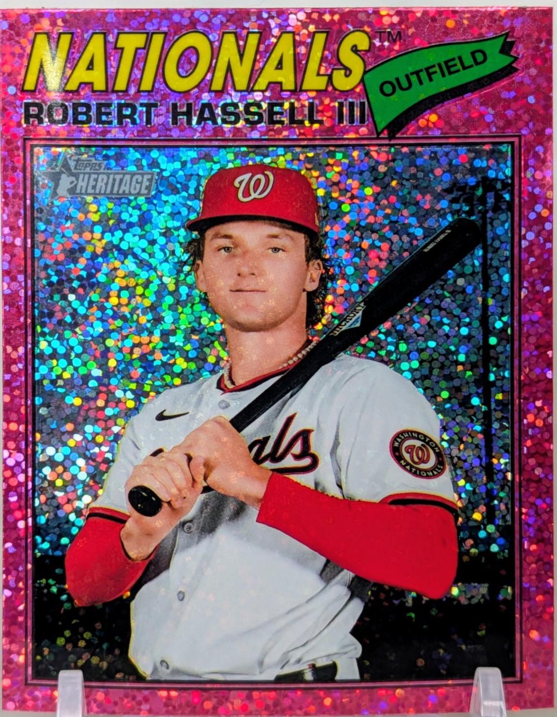 Robert Hassell III [Pink Sparkle Chrome] #50