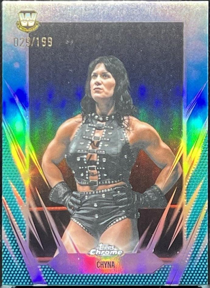 Chyna [Aqua Refractor] #85