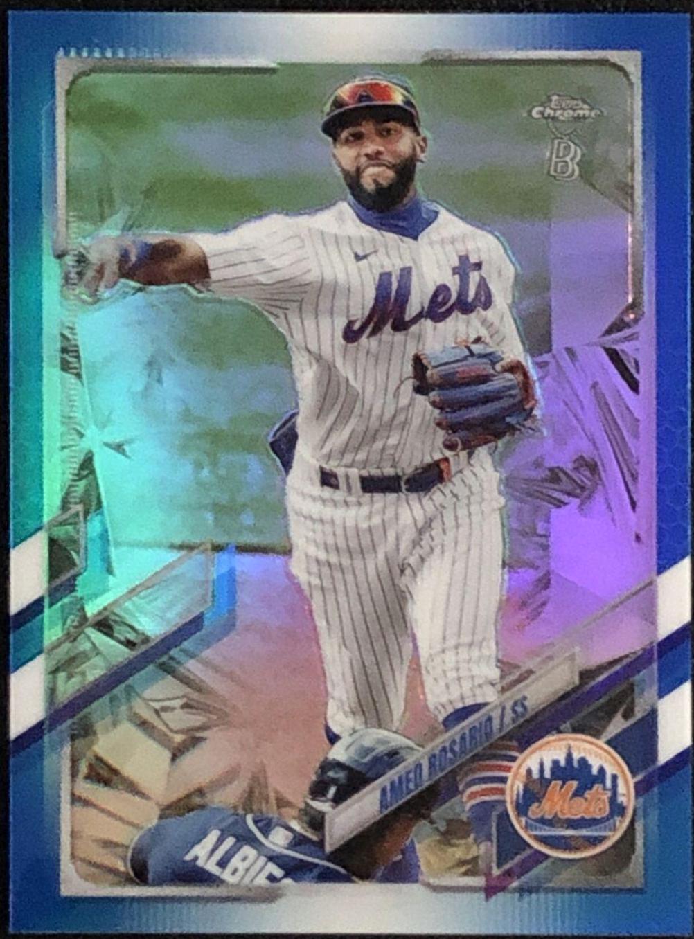 Amed Rosario [Blue Refractor] #190