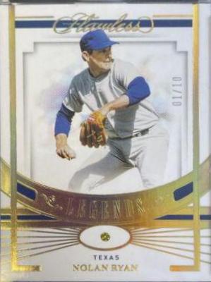 Nolan Ryan #39 Baseball Cards 2021 Panini Flawless