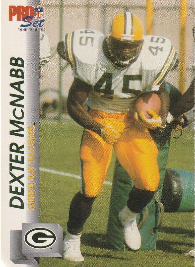 Dexter McNabb #507 Football Cards 1992 Pro Set