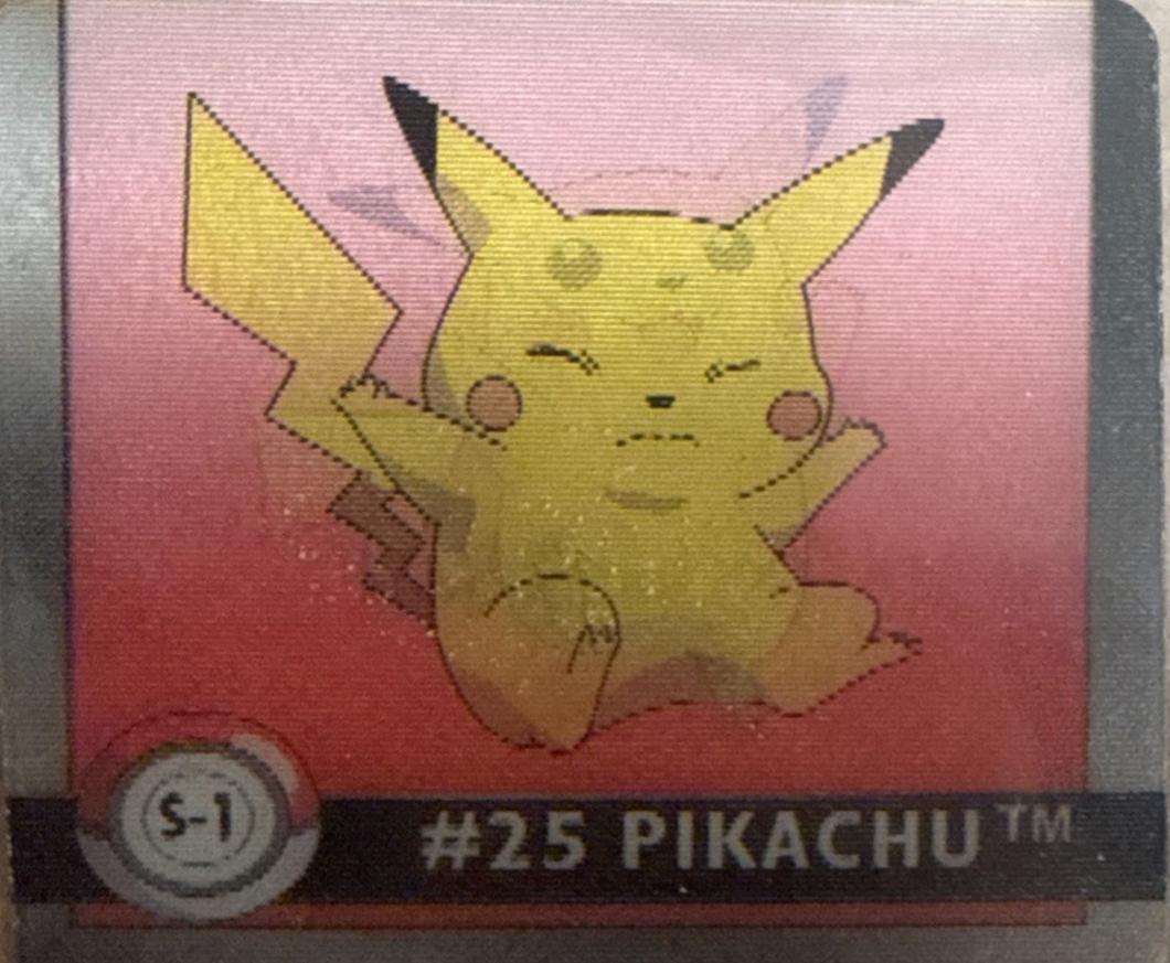 Pikachu #S-1 Prices | Pokemon Artbox Action Flipz | Pokemon Cards