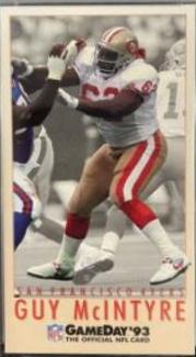 Guy McIntyre #303 1993 Fleer Gameday Football