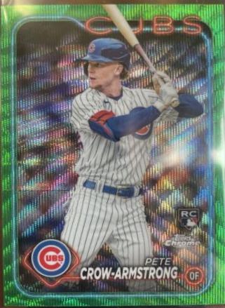 Pete Crow-Armstrong [Green Wave Refractor] #16