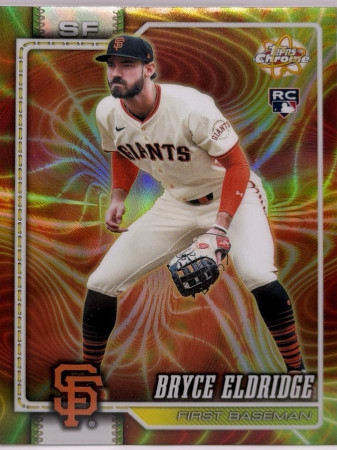Bryce Eldridge #RR-3 2026 Topps Chrome Baseball Radiating Rookies