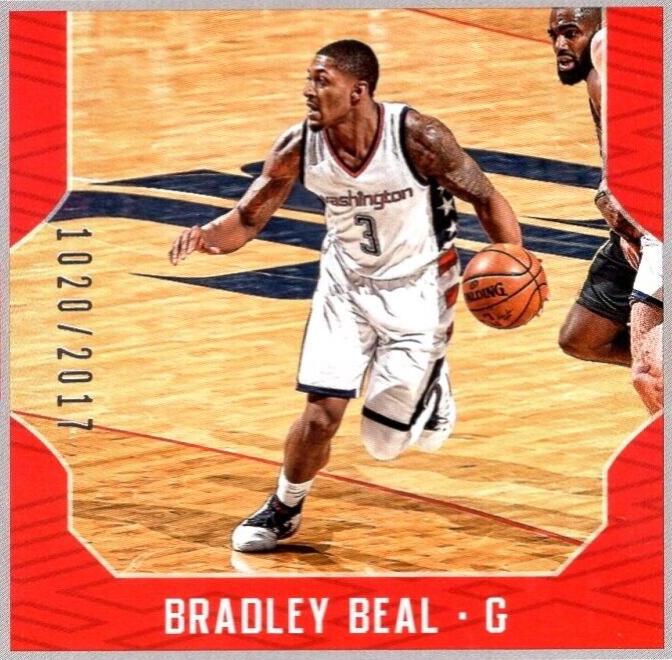 Bradley Beal #8 Basketball Cards 2017 Panini Hoops Road to the Finals