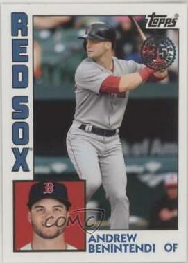 Andrew Benintendi #T84-21 Baseball Cards 2019 Topps 1984 Baseball