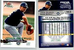 John Olerud #163 Baseball Cards 2001 Fleer Focus Prices