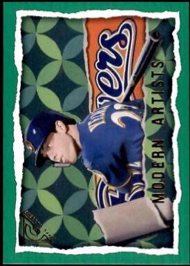 Christian Yelich #MP-30 Baseball Cards 2020 Topps Gallery Modern Artists