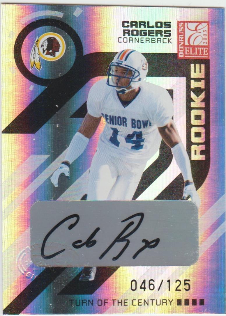 Carlos Rogers [Turn of the Century Autograph] #117