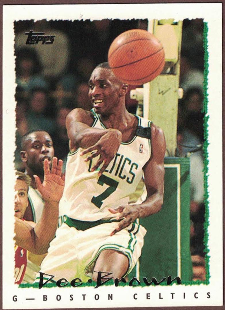 DEE BROWN #165 Basketball Cards 1994 Topps