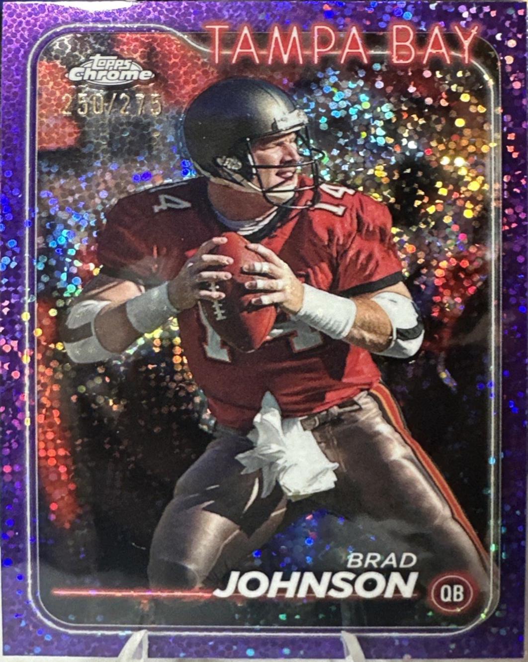 Brad Johnson [Purple Refractor] #185