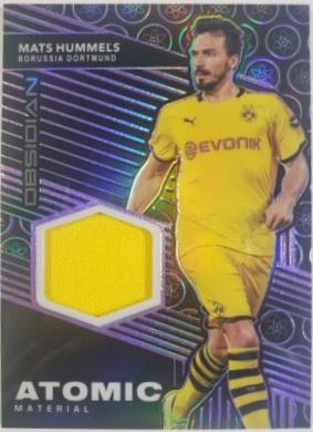 Mats Hummels #AM-MH Soccer Cards 2019 Panini Obsidian Atomic Material Relics