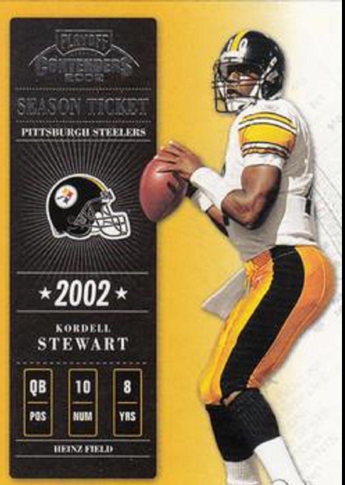 Kordell Stewart #22 2002 Playoff Contenders Football