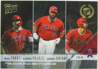 Albert Pujols, Mike Trout, Shohei Ohtani