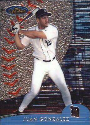 Juan Gonzalez #185 2000 Finest Baseball