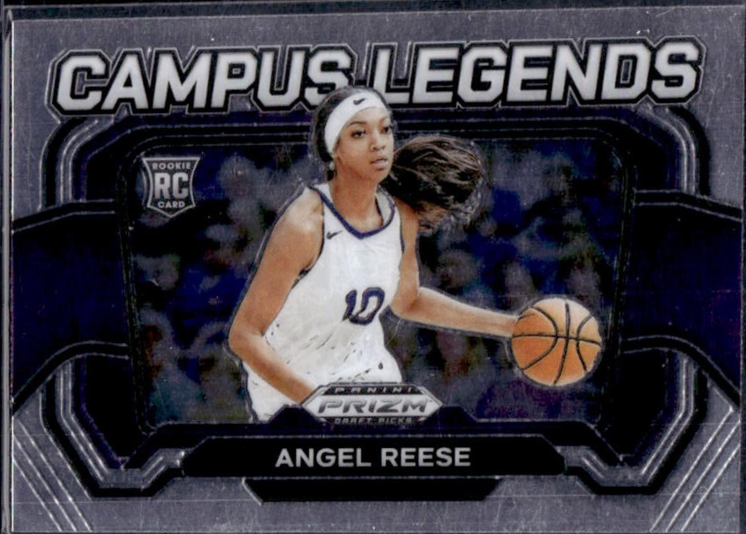 Angel Reese [Prizms Black] #4