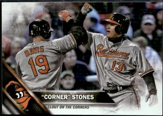 Corner' Stones Chris Davis, Manny Machado