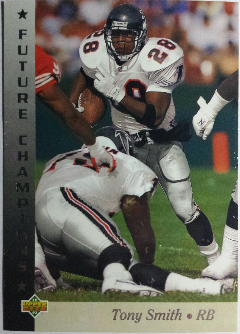 Tony Smith #20 1993 Upper Deck NFL Experience